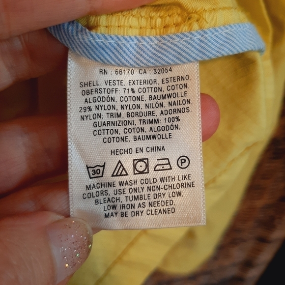 Anthropologie Daughters Of The Liberation Funnel Neck Utility Jacket 0 Ruffles - Picture 9 of 10